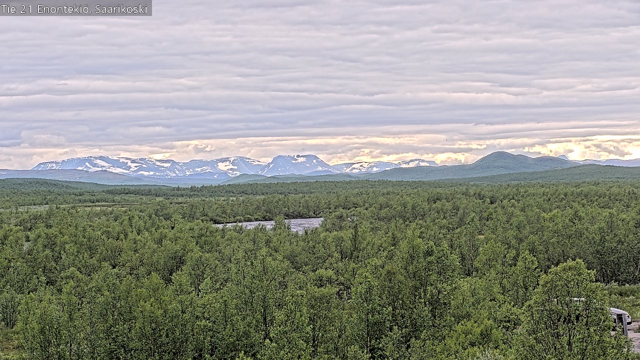 Kelikamerat Kuva Tie 21 Enontekiö, Saarikoski, Enontekiö, Lappi