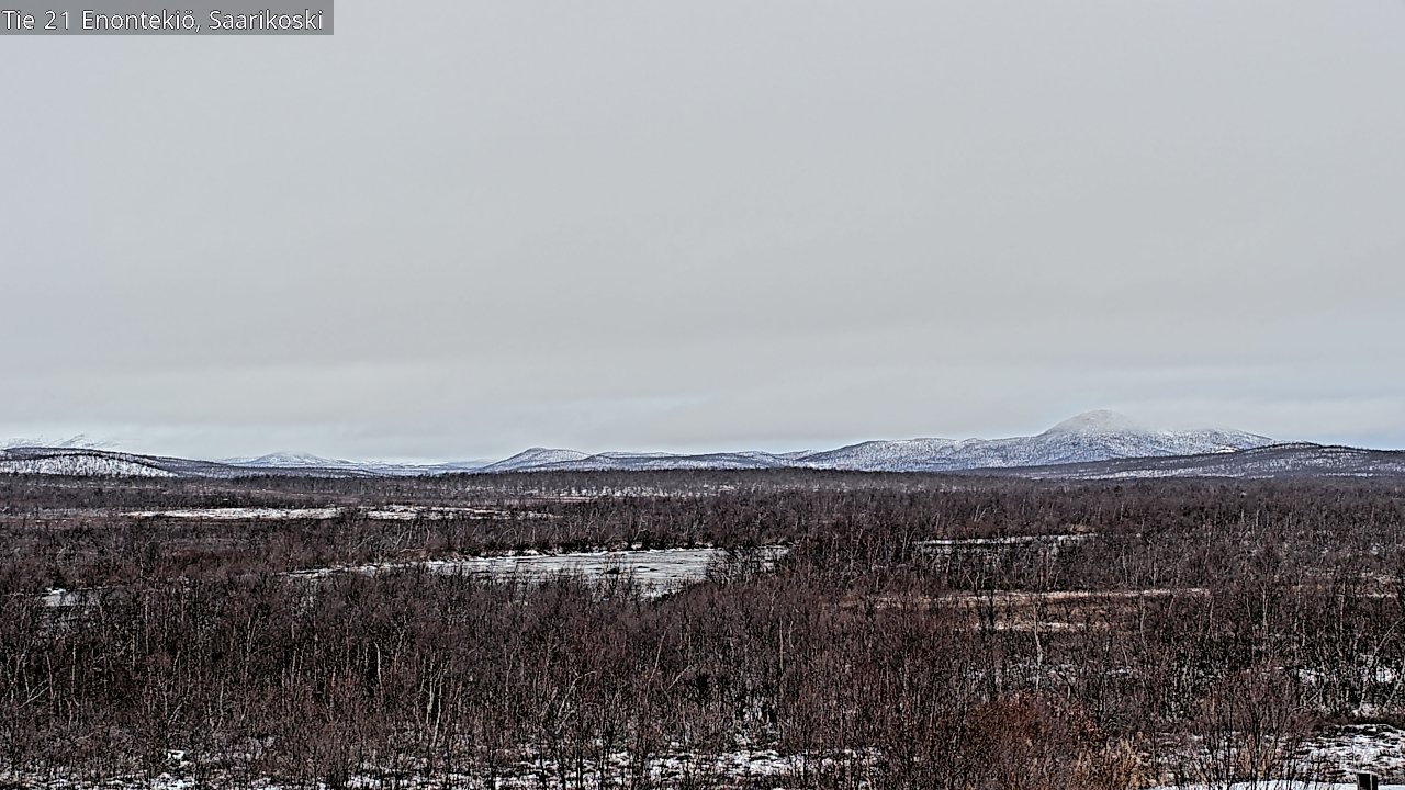 Kelikamerat Kuva Tie 21 Enontekiö, Saarikoski, Enontekiö, Lappi