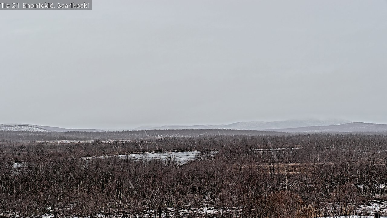 Kelikamerat Kuva Tie 21 Enontekiö, Saarikoski, Enontekiö, Lappi