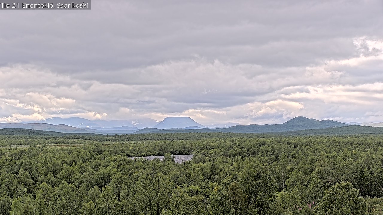 Kelikamerat Kuva Tie 21 Enontekiö, Saarikoski, Enontekiö, Lappi