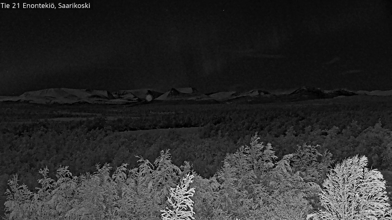 Kelikamerat Kuva Tie 21 Enontekiö, Saarikoski, Enontekiö, Lappi