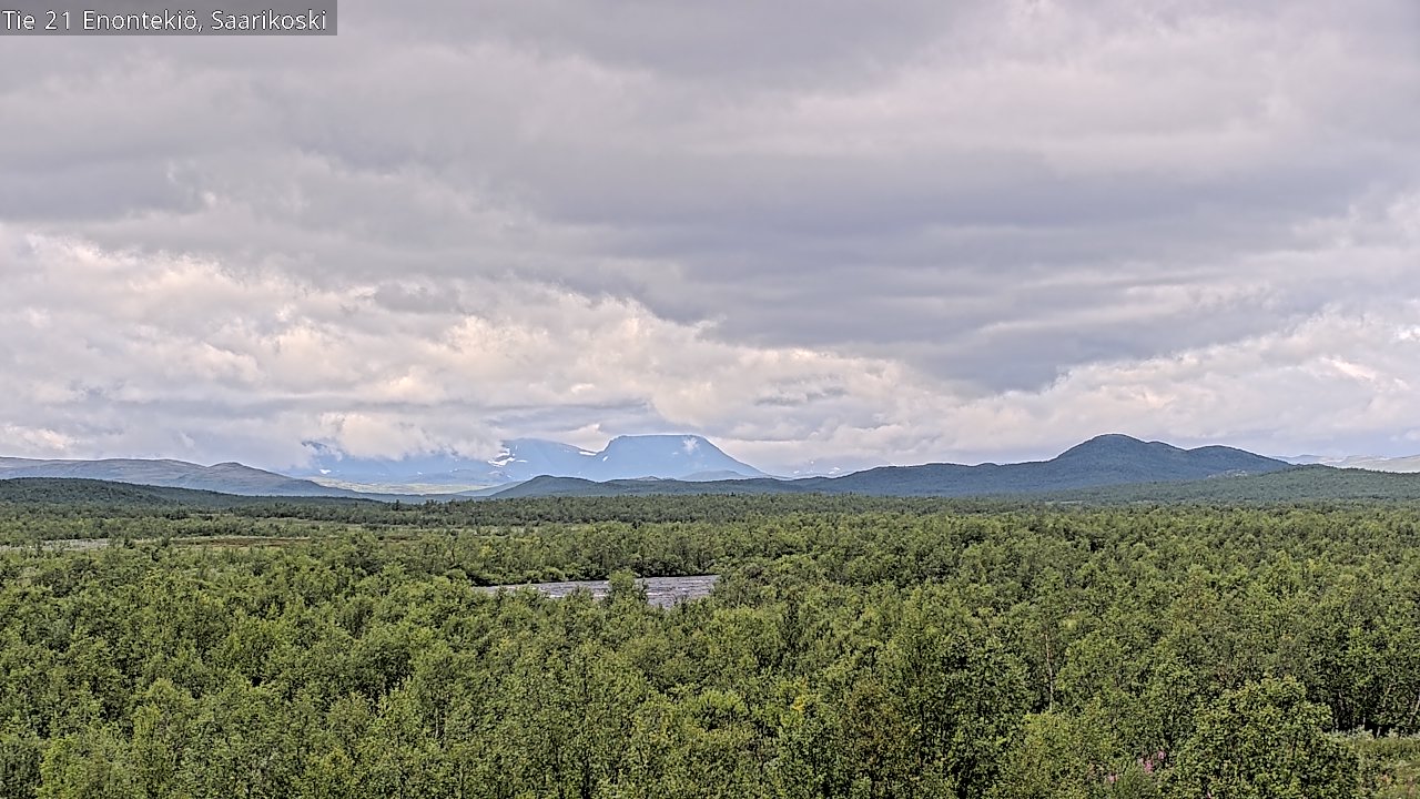 Kelikamerat Kuva Tie 21 Enontekiö, Saarikoski, Enontekiö, Lappi