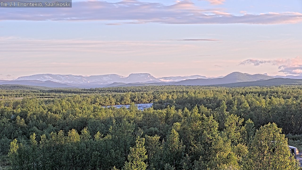 Kelikamerat Kuva Tie 21 Enontekiö, Saarikoski, Enontekiö, Lappi