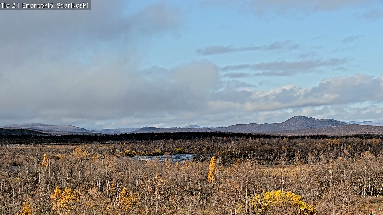 Kelikamerat Kuva Tie 21 Enontekiö, Saarikoski, Enontekiö, Lappi