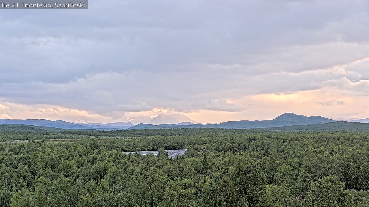 Kelikamerat Kuva Tie 21 Enontekiö, Saarikoski, Enontekiö, Lappi
