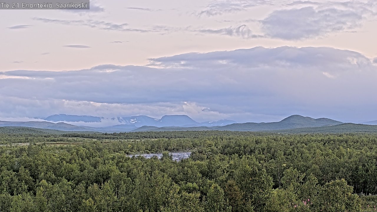 Kelikamerat Kuva Tie 21 Enontekiö, Saarikoski, Enontekiö, Lappi