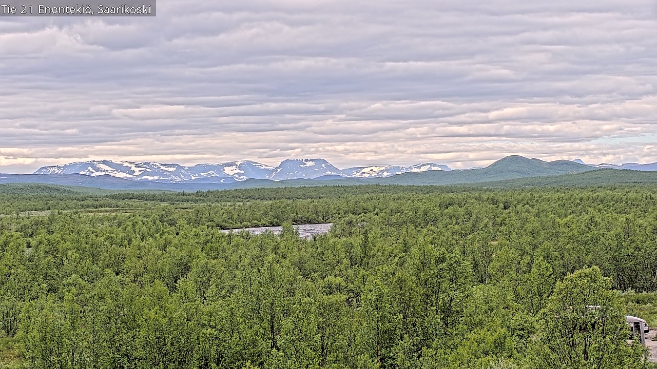 Kelikamerat Kuva Tie 21 Enontekiö, Saarikoski, Enontekiö, Lappi