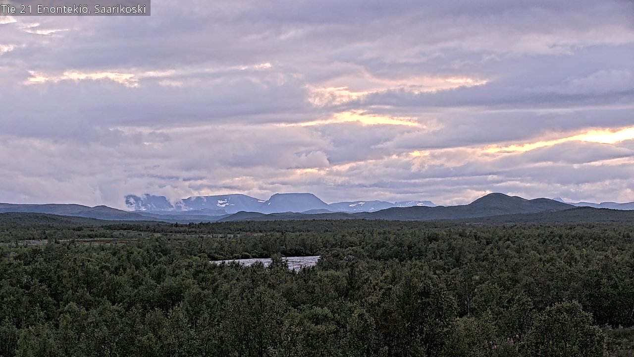 Kelikamerat Kuva Tie 21 Enontekiö, Saarikoski, Enontekiö, Lappi