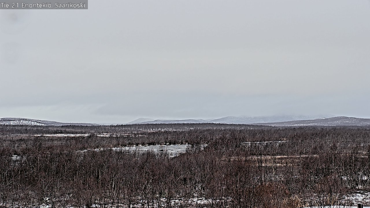 Kelikamerat Kuva Tie 21 Enontekiö, Saarikoski, Enontekiö, Lappi