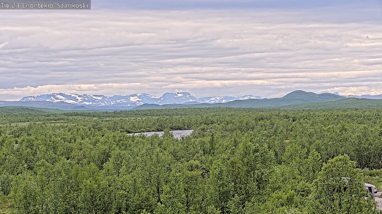 Kelikamerat Kuva Tie 21 Enontekiö, Saarikoski, Enontekiö, Lappi