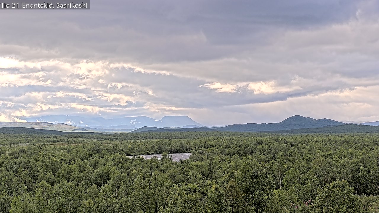 Kelikamerat Kuva Tie 21 Enontekiö, Saarikoski, Enontekiö, Lappi