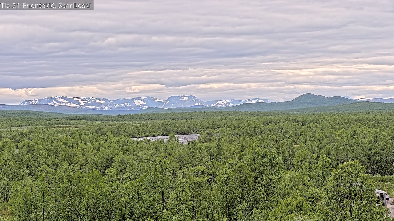 Kelikamerat Kuva Tie 21 Enontekiö, Saarikoski, Enontekiö, Lappi
