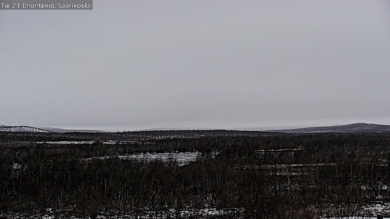 Kelikamerat Kuva Tie 21 Enontekiö, Saarikoski, Enontekiö, Lappi