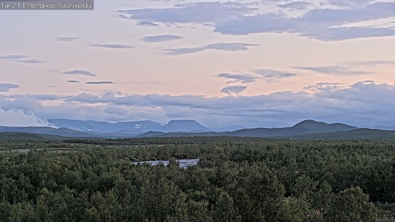 Kelikamerat Kuva Tie 21 Enontekiö, Saarikoski, Enontekiö, Lappi