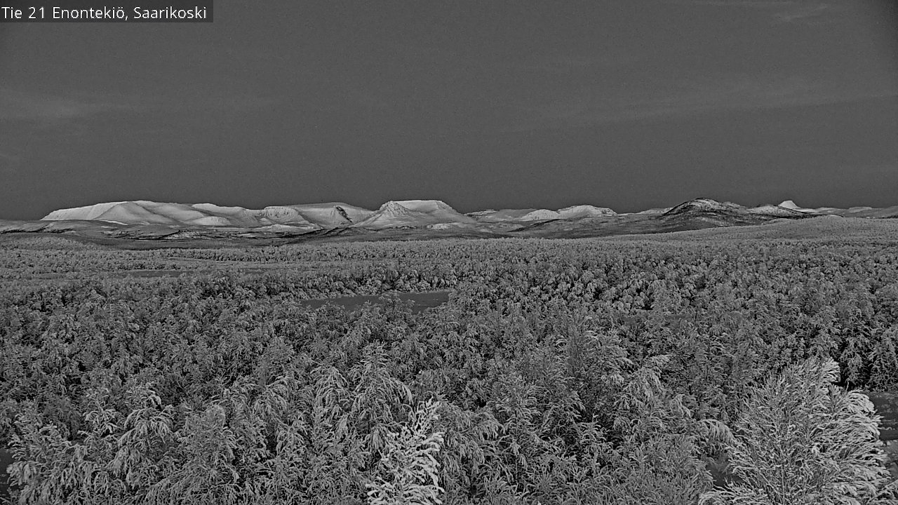Kelikamerat Kuva Tie 21 Enontekiö, Saarikoski, Enontekiö, Lappi
