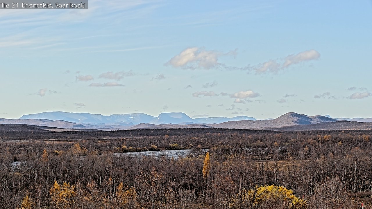 Kelikamerat Kuva Tie 21 Enontekiö, Saarikoski, Enontekiö, Lappi