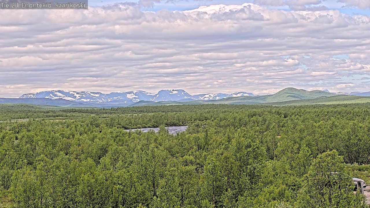 Kelikamerat Kuva Tie 21 Enontekiö, Saarikoski, Enontekiö, Lappi