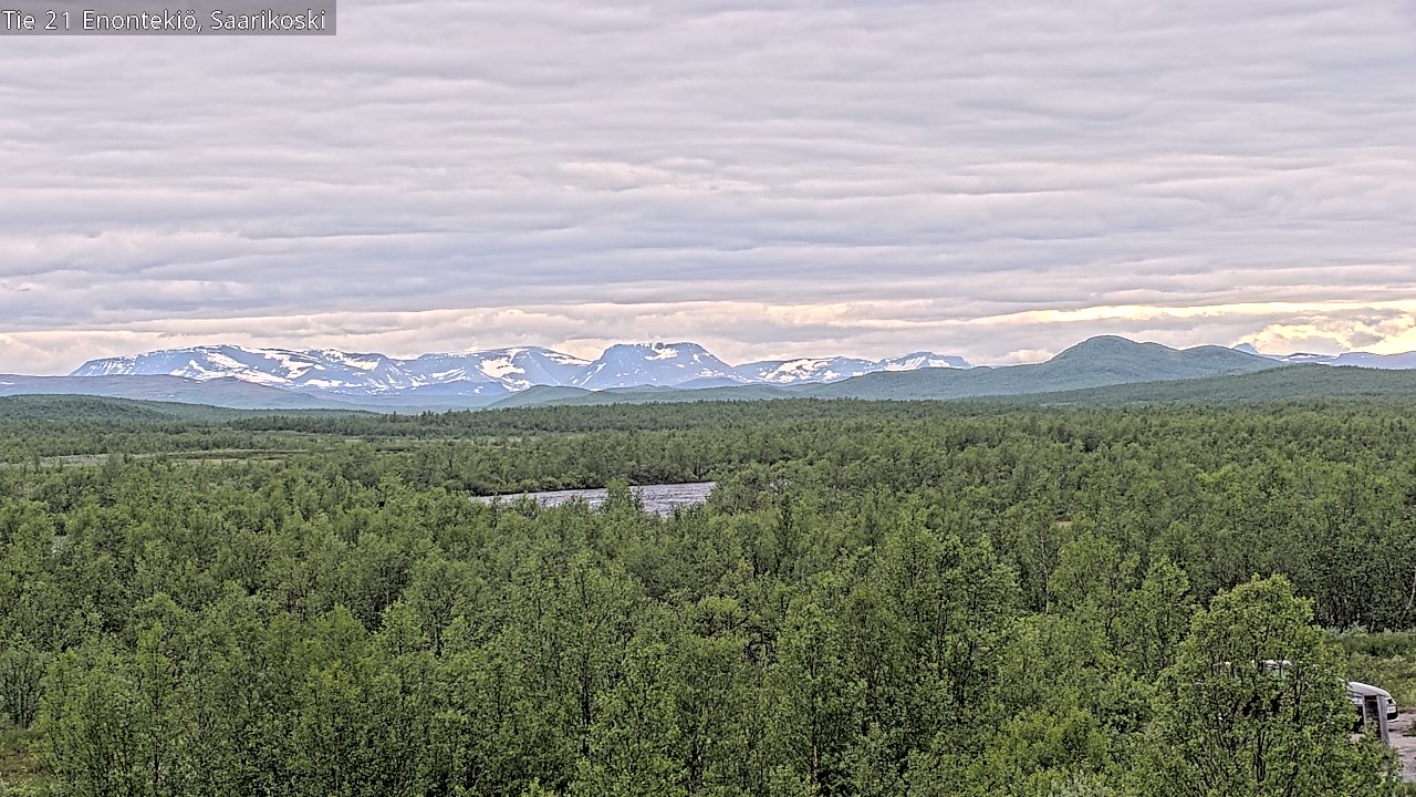 Kelikamerat Kuva Tie 21 Enontekiö, Saarikoski, Enontekiö, Lappi