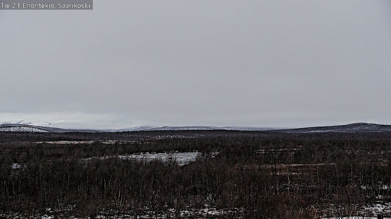 Kelikamerat Kuva Tie 21 Enontekiö, Saarikoski, Enontekiö, Lappi