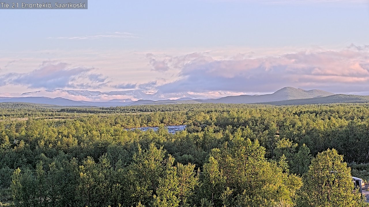 Kelikamerat Kuva Tie 21 Enontekiö, Saarikoski, Enontekiö, Lappi