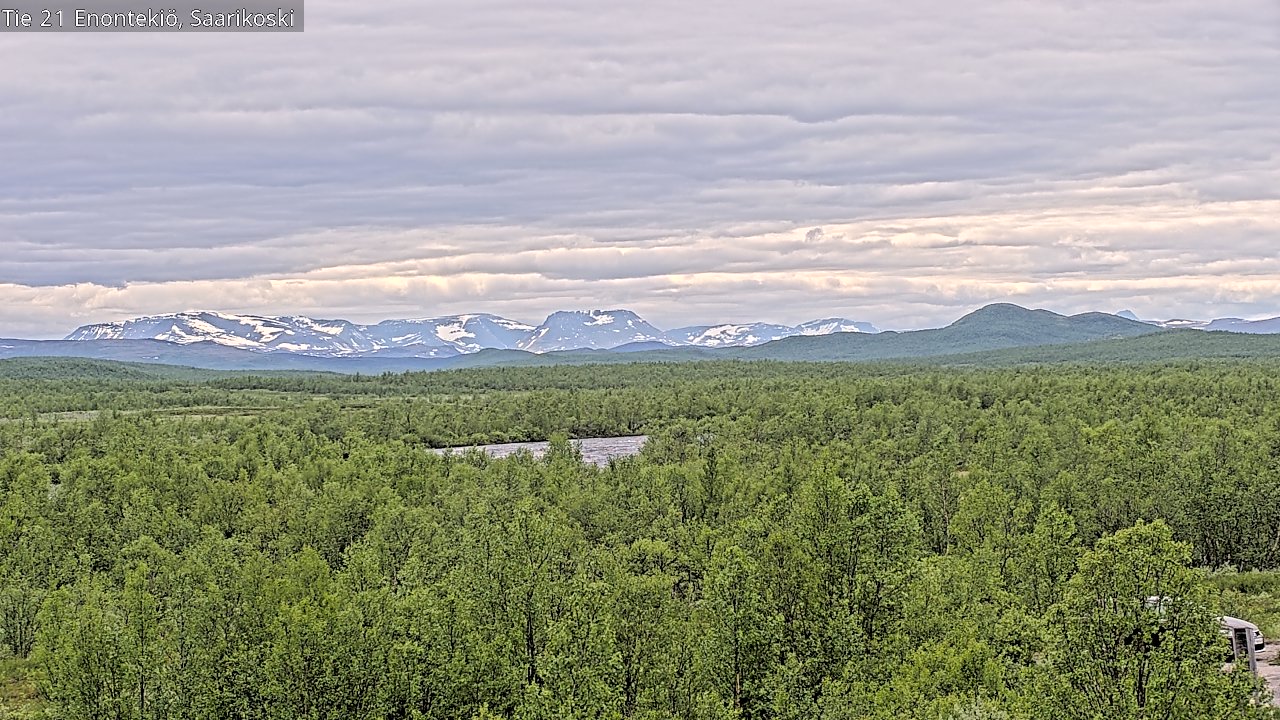 Kelikamerat Kuva Tie 21 Enontekiö, Saarikoski, Enontekiö, Lappi