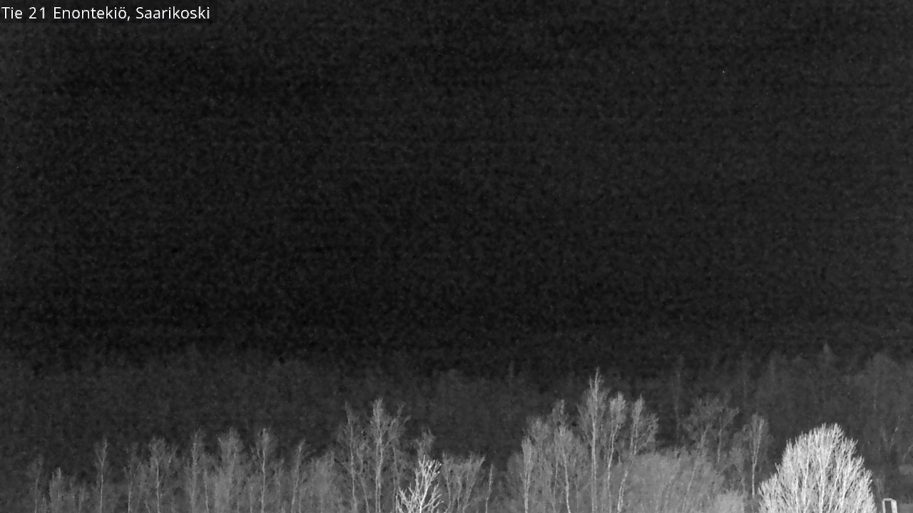 Weather Camera Image Väg 21 Enontekis, Saarikoski, Enontekiö, Lappi