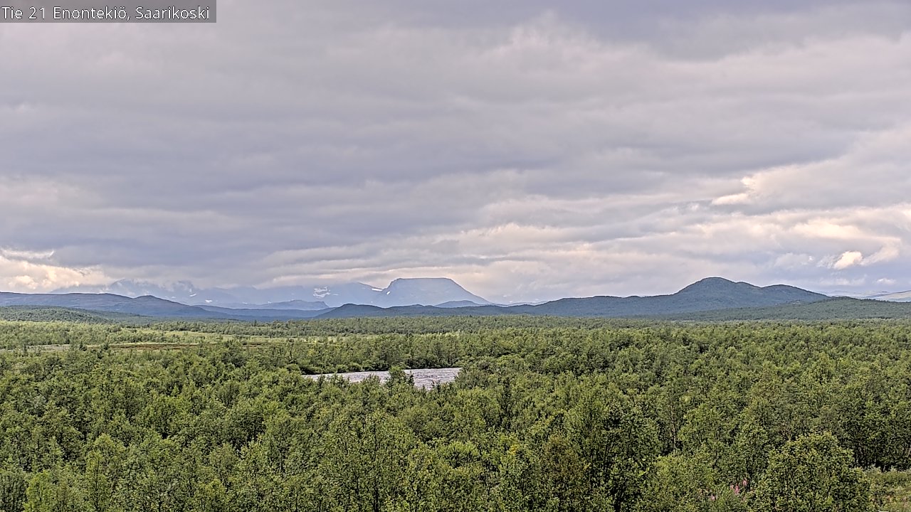 Kelikamerat Kuva Tie 21 Enontekiö, Saarikoski, Enontekiö, Lappi