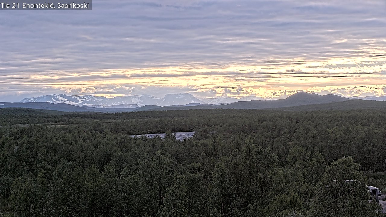 Kelikamerat Kuva Tie 21 Enontekiö, Saarikoski, Enontekiö, Lappi