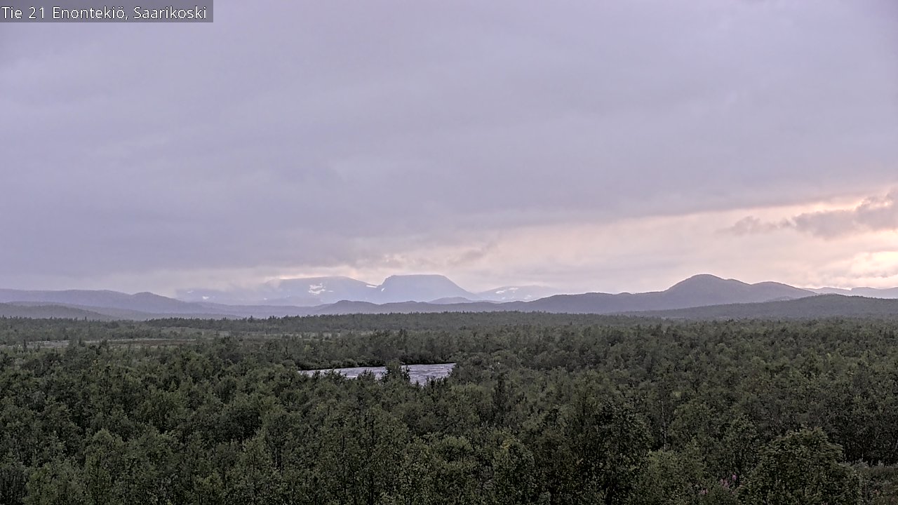 Kelikamerat Kuva Tie 21 Enontekiö, Saarikoski, Enontekiö, Lappi