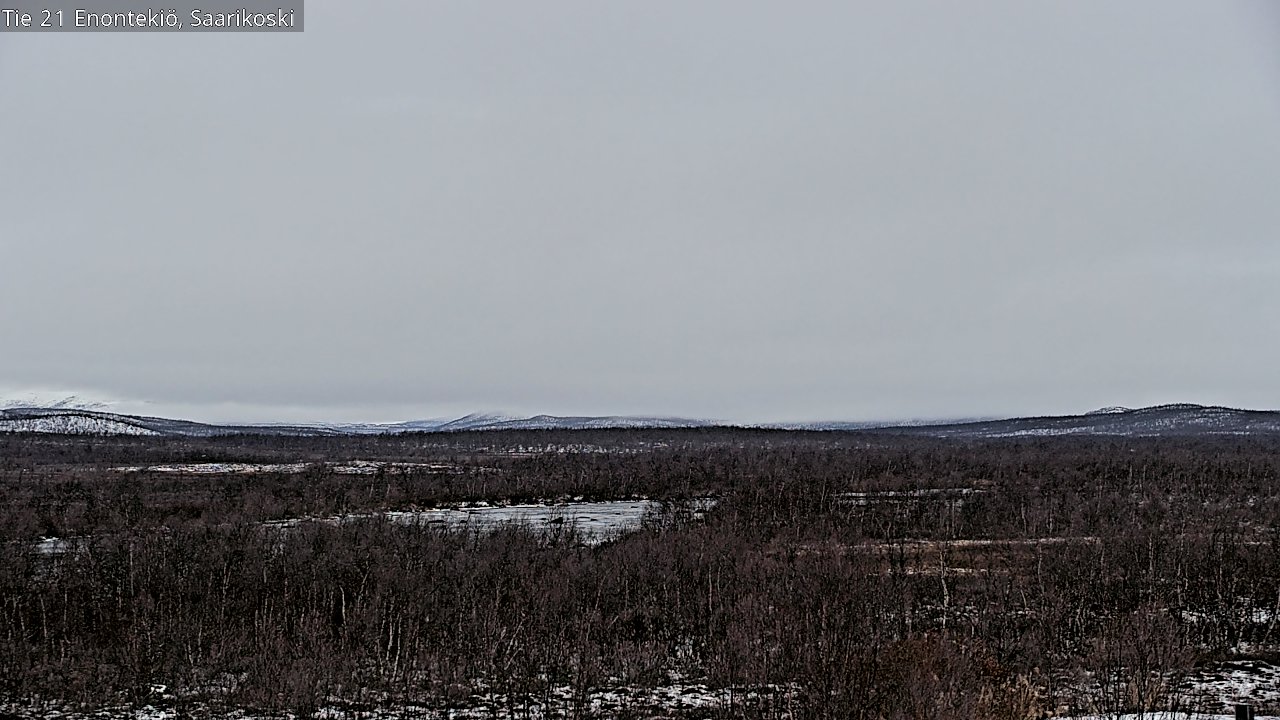 Kelikamerat Kuva Tie 21 Enontekiö, Saarikoski, Enontekiö, Lappi