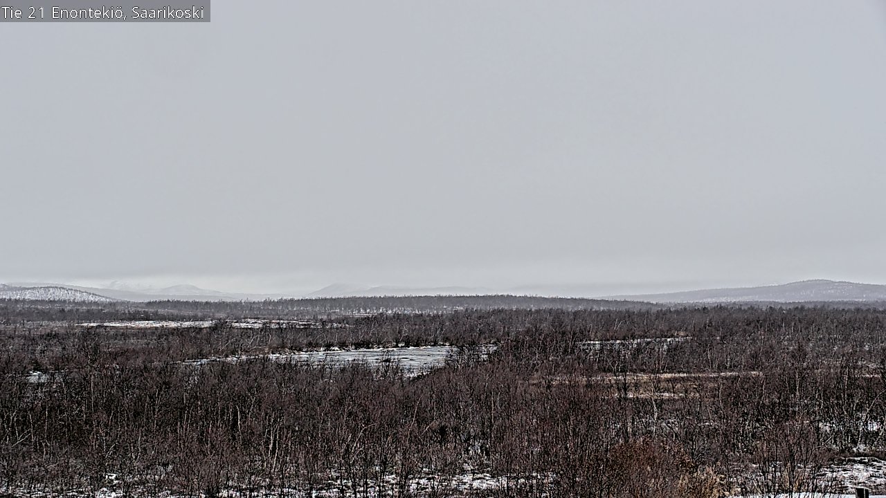 Kelikamerat Kuva Tie 21 Enontekiö, Saarikoski, Enontekiö, Lappi