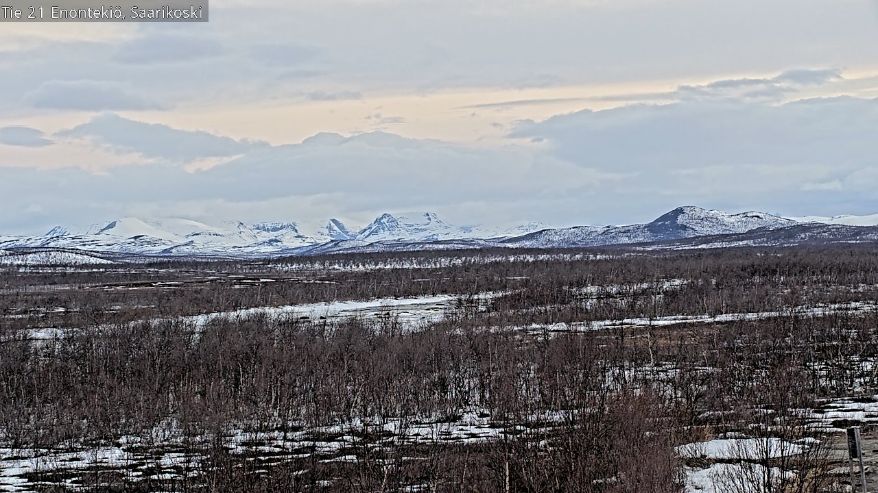 Kelikamerat Kuva Tie 21 Enontekiö, Saarikoski, Enontekiö, Lappi