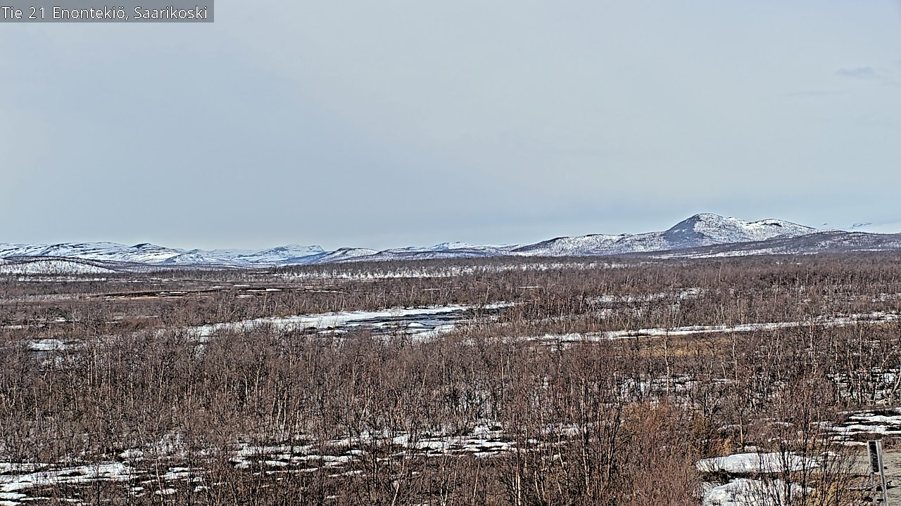 Kelikamerat Kuva Tie 21 Enontekiö, Saarikoski, Enontekiö, Lappi