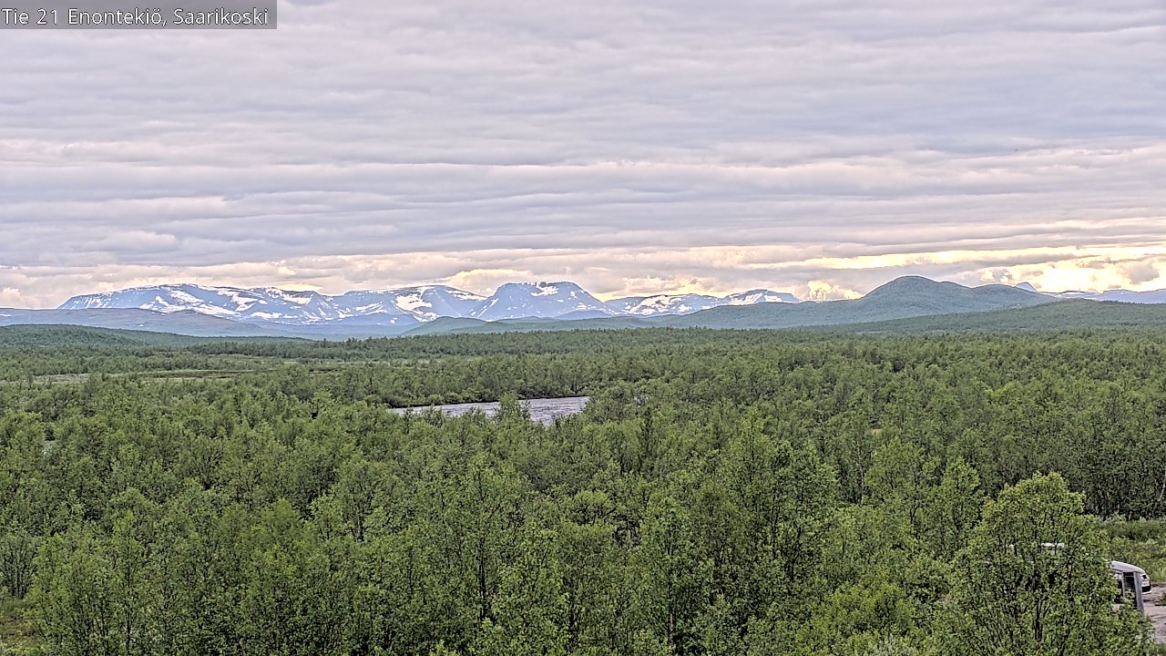 Kelikamerat Kuva Tie 21 Enontekiö, Saarikoski, Enontekiö, Lappi