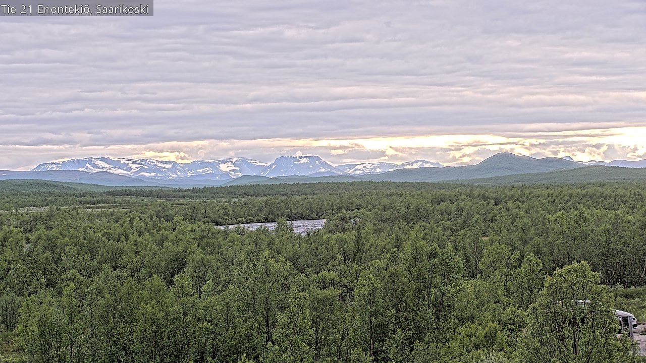 Kelikamerat Kuva Tie 21 Enontekiö, Saarikoski, Enontekiö, Lappi