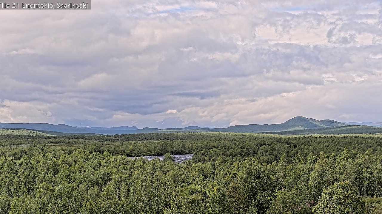 Kelikamerat Kuva Tie 21 Enontekiö, Saarikoski, Enontekiö, Lappi