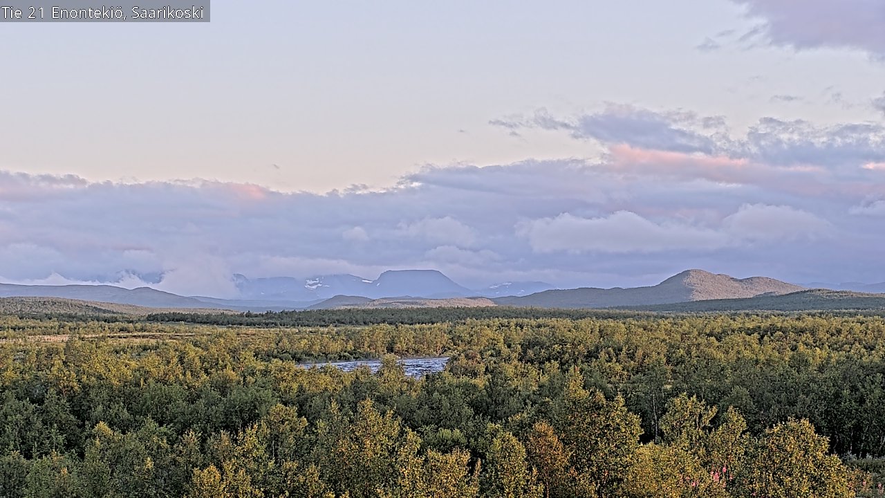 Kelikamerat Kuva Tie 21 Enontekiö, Saarikoski, Enontekiö, Lappi