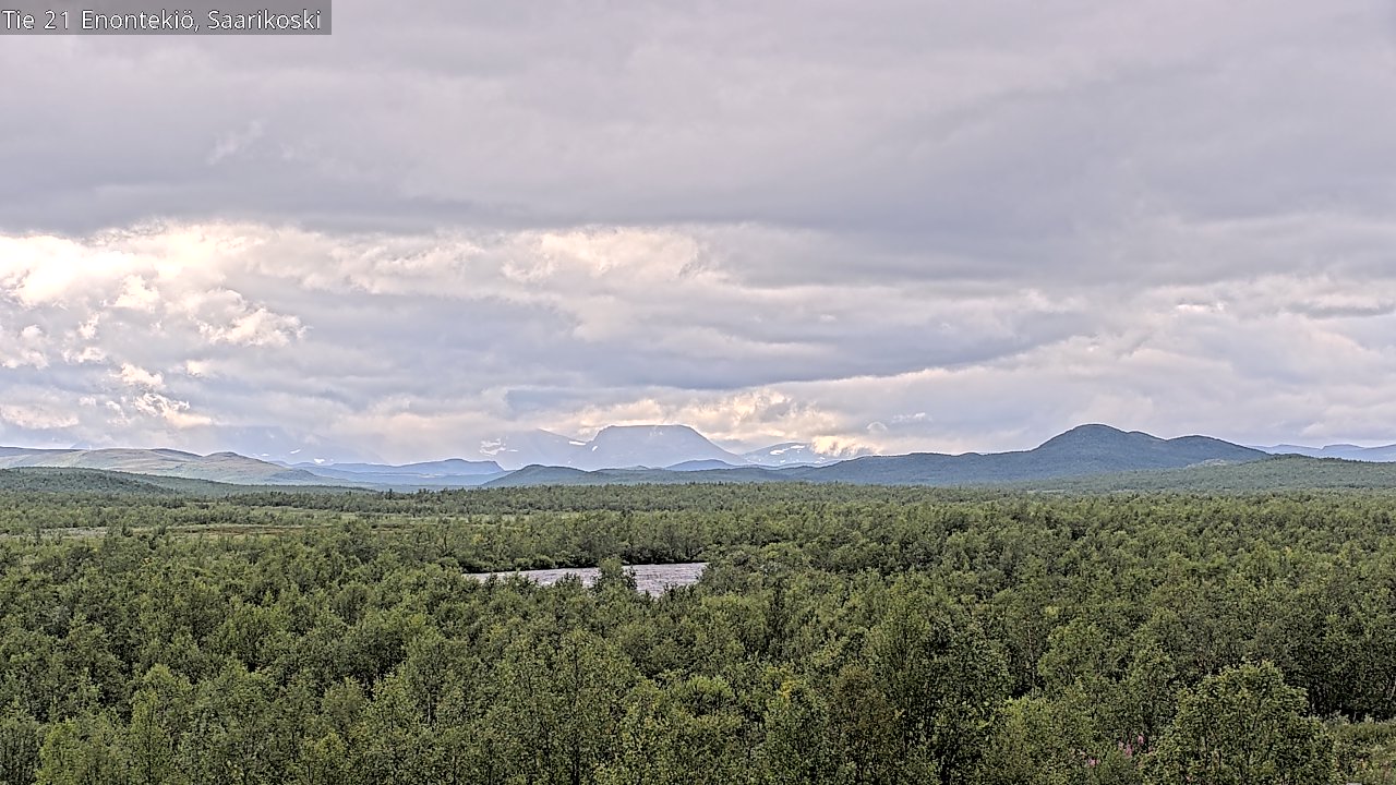 Kelikamerat Kuva Tie 21 Enontekiö, Saarikoski, Enontekiö, Lappi
