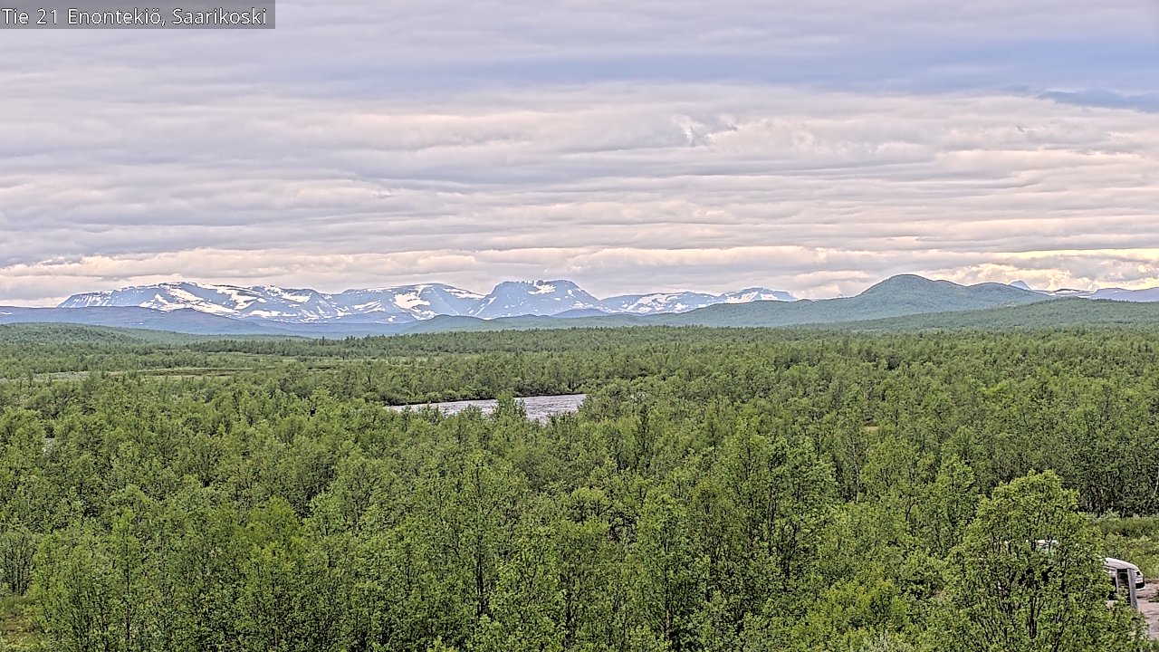 Kelikamerat Kuva Tie 21 Enontekiö, Saarikoski, Enontekiö, Lappi