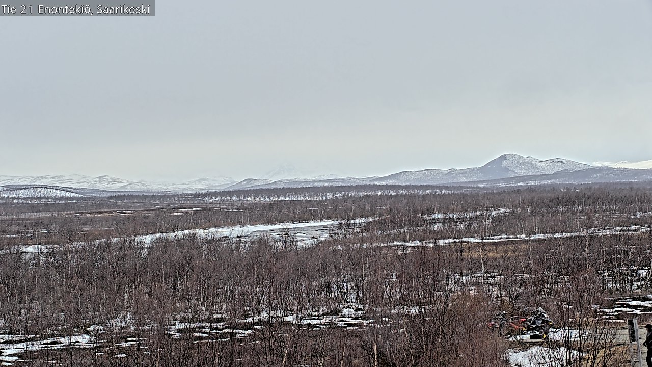 Kelikamerat Kuva Tie 21 Enontekiö, Saarikoski, Enontekiö, Lappi