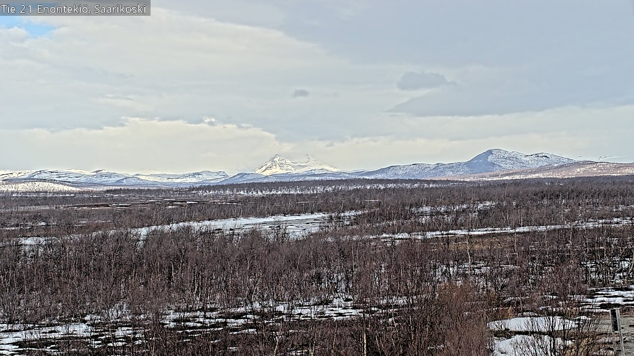 Kelikamerat Kuva Tie 21 Enontekiö, Saarikoski, Enontekiö, Lappi