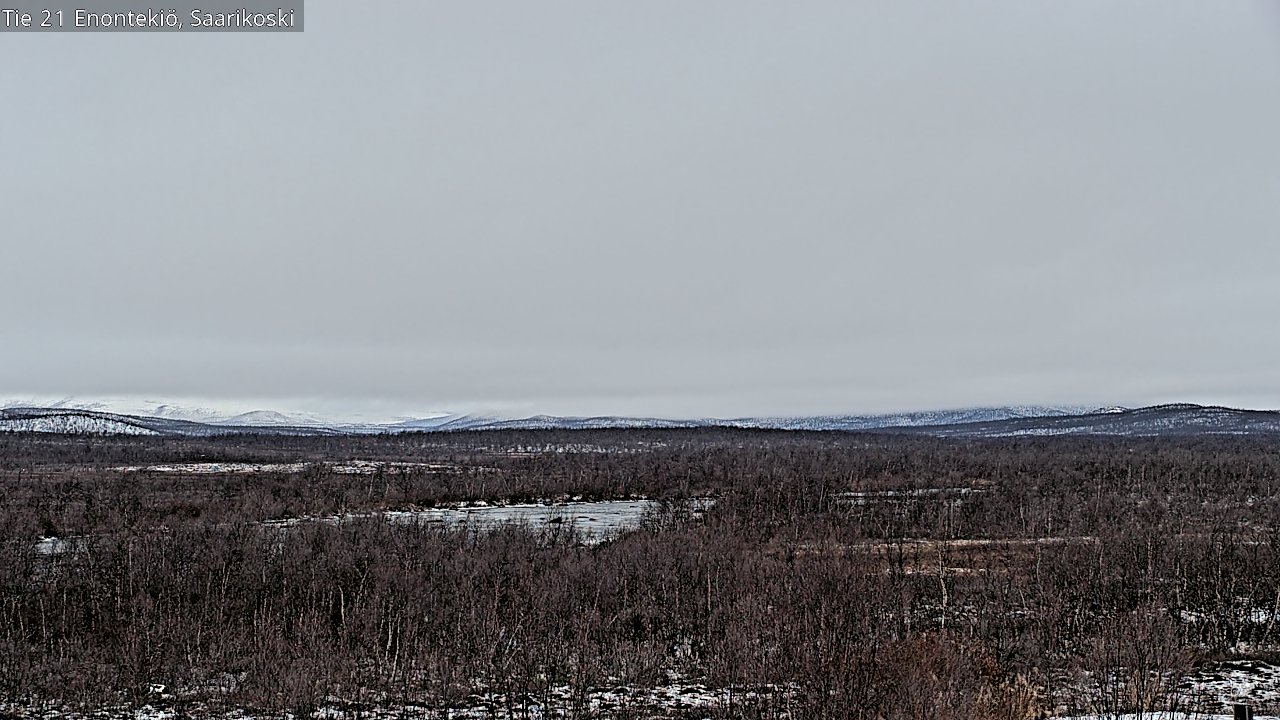 Kelikamerat Kuva Tie 21 Enontekiö, Saarikoski, Enontekiö, Lappi