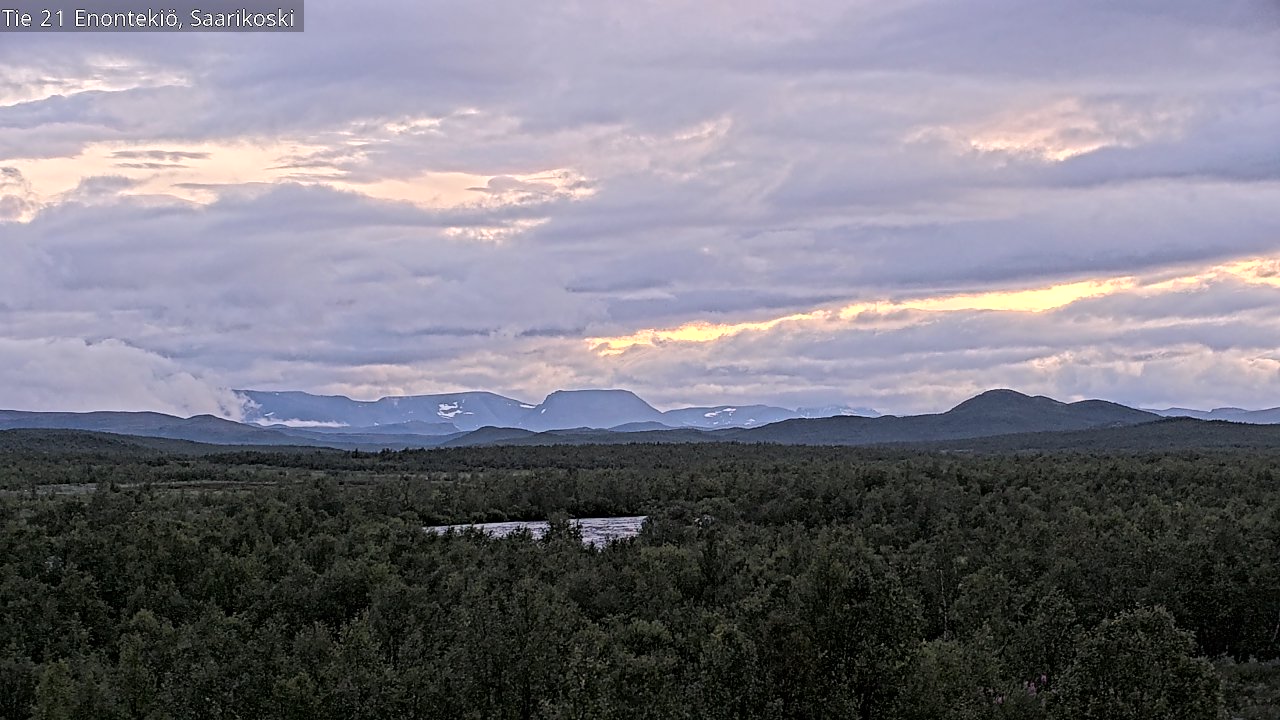 Kelikamerat Kuva Tie 21 Enontekiö, Saarikoski, Enontekiö, Lappi