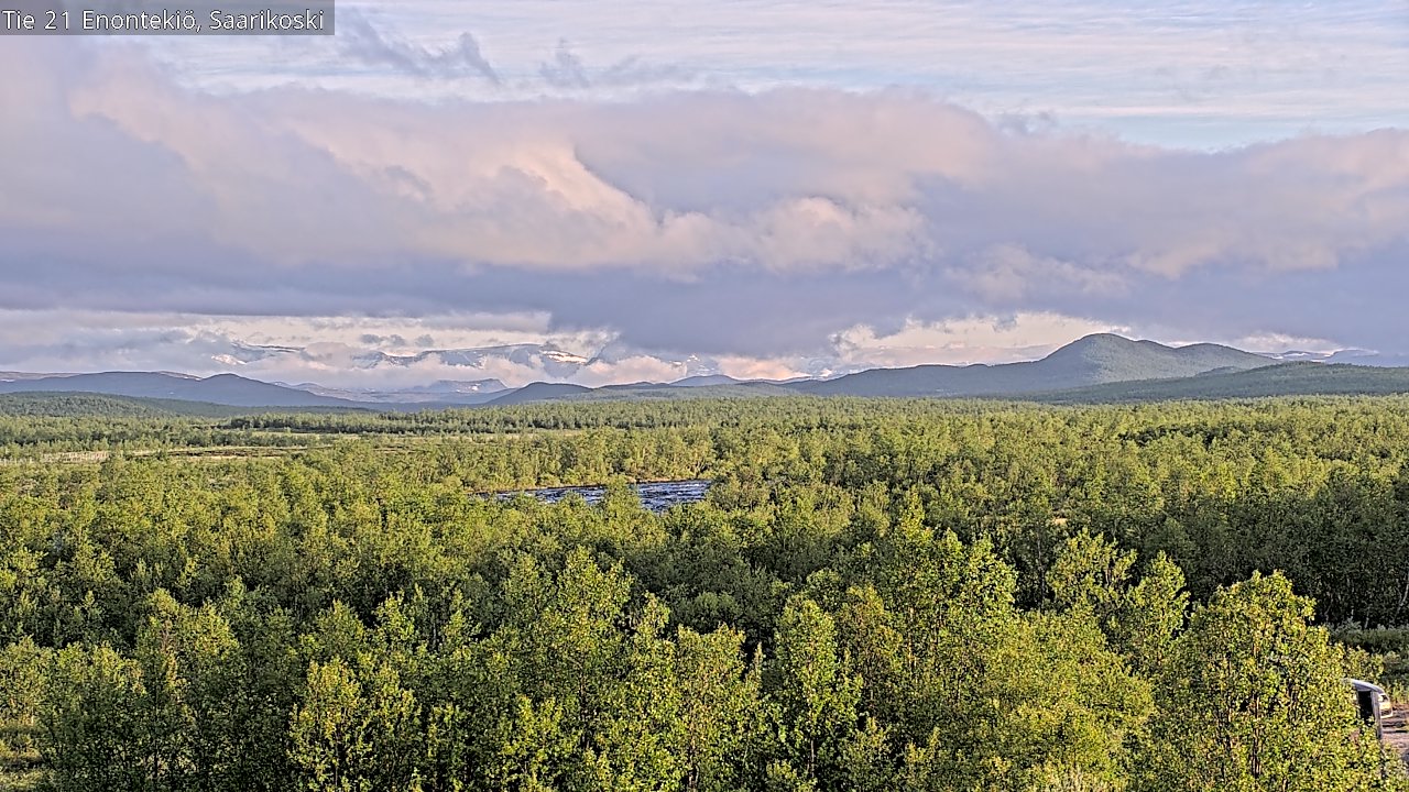 Kelikamerat Kuva Tie 21 Enontekiö, Saarikoski, Enontekiö, Lappi