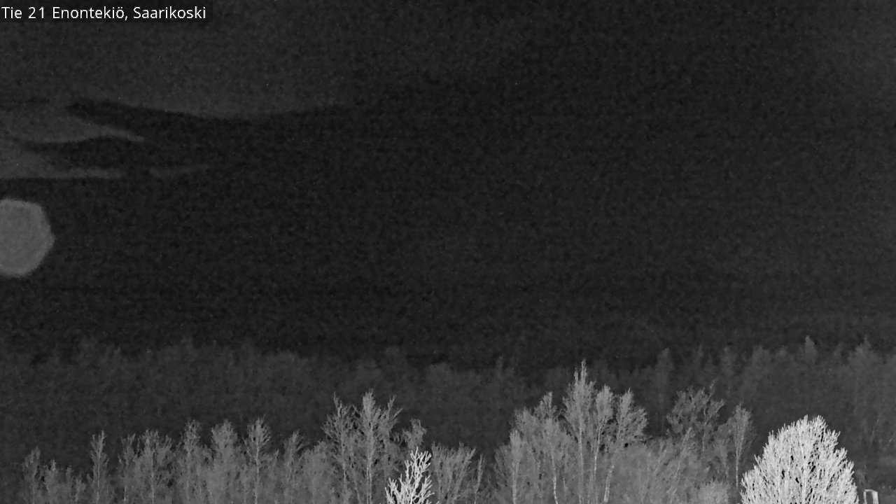 Weather Camera Image Väg 21 Enontekis, Saarikoski, Enontekiö, Lappi