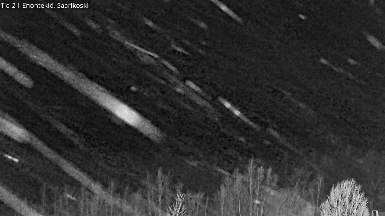 Weather Camera Image Väg 21 Enontekis, Saarikoski, Enontekiö, Lappi