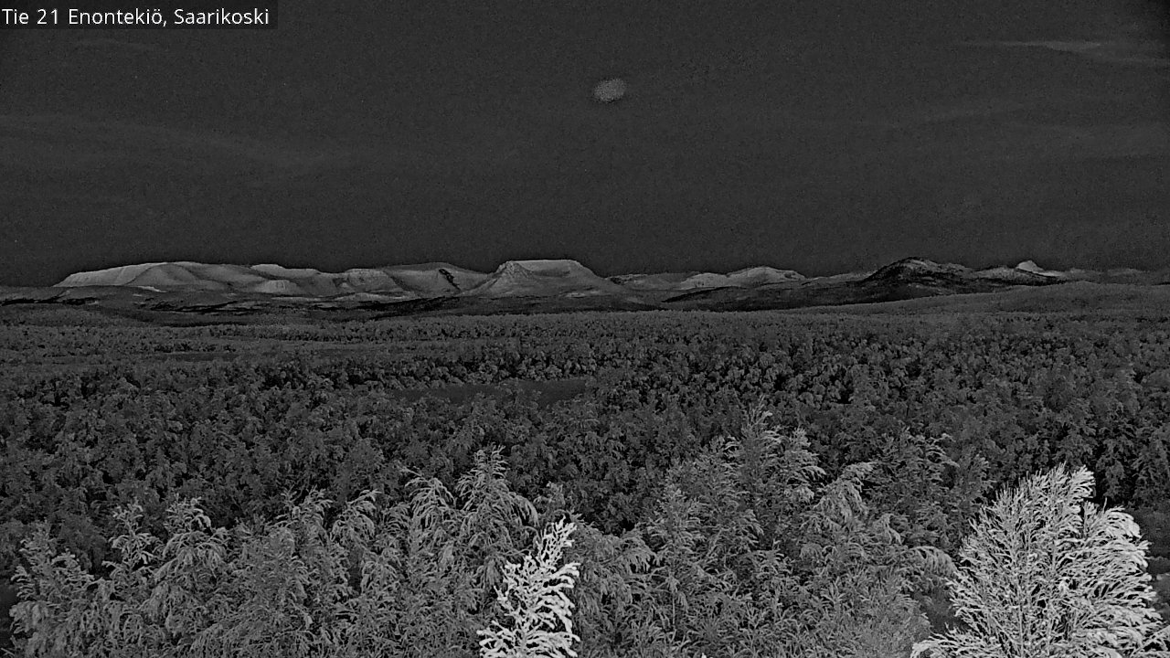 Kelikamerat Kuva Tie 21 Enontekiö, Saarikoski, Enontekiö, Lappi