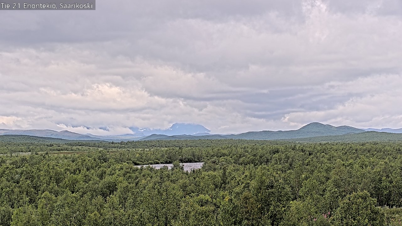 Kelikamerat Kuva Tie 21 Enontekiö, Saarikoski, Enontekiö, Lappi