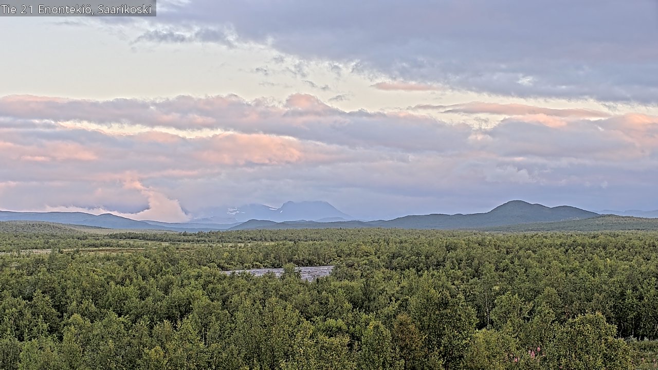 Kelikamerat Kuva Tie 21 Enontekiö, Saarikoski, Enontekiö, Lappi