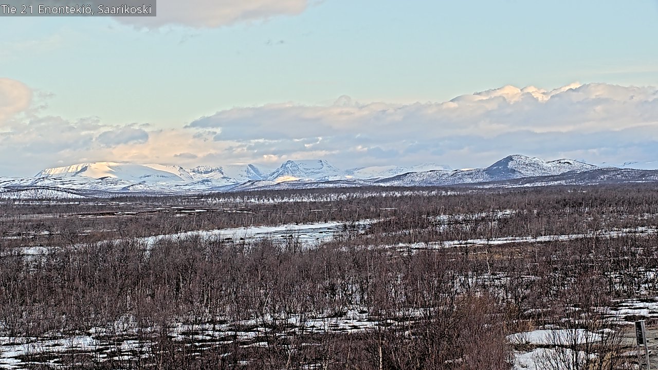 Kelikamerat Kuva Tie 21 Enontekiö, Saarikoski, Enontekiö, Lappi